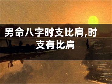 男命八字时支比肩,时支有比肩