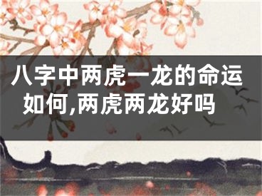 八字中两虎一龙的命运如何,两虎两龙好吗