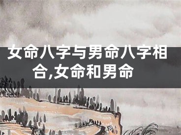 女命八字与男命八字相合,女命和男命
