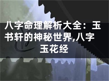 八字命理解析大全：玉书轩的神秘世界,八字玉花经