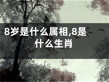 8岁是什么属相,8是什么生肖
