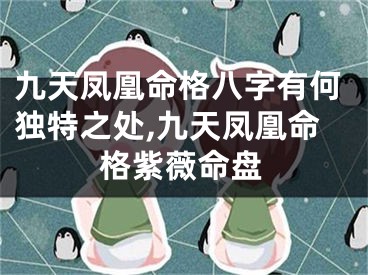 九天凤凰命格八字有何独特之处,九天凤凰命格紫薇命盘
