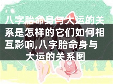八字胎命身与大运的关系是怎样的它们如何相互影响,八字胎命身与大运的关系图
