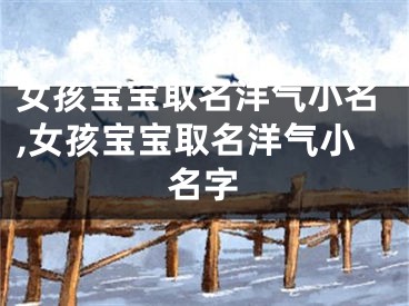 女孩宝宝取名洋气小名,女孩宝宝取名洋气小名字