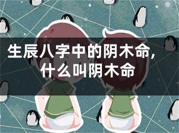 生辰八字中的阴木命,什么叫阴木命