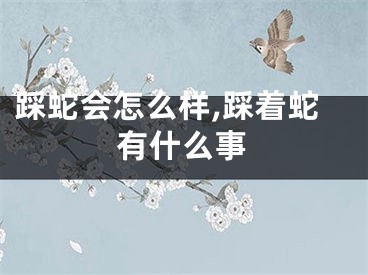 踩蛇会怎么样,踩着蛇有什么事