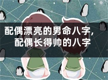 配偶漂亮的男命八字,配偶长得帅的八字