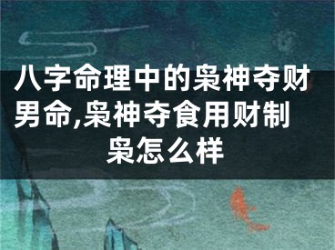 八字命理中的枭神夺财男命,枭神夺食用财制枭怎么样