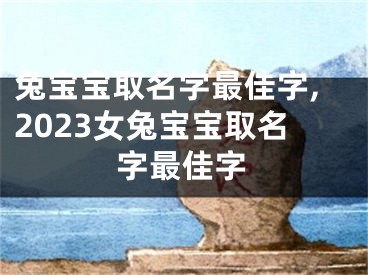 兔宝宝取名字最佳字,2023女兔宝宝取名字最佳字