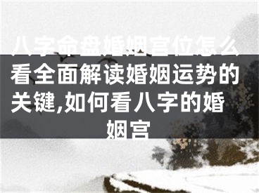 八字命盘婚姻宫位怎么看全面解读婚姻运势的关键,如何看八字的婚姻宫