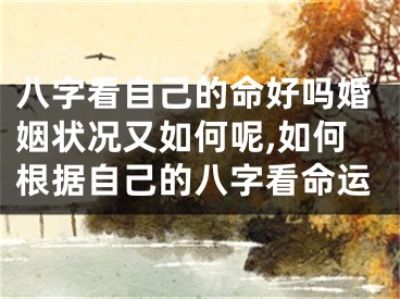 八字看自己的命好吗婚姻状况又如何呢,如何根据自己的八字看命运