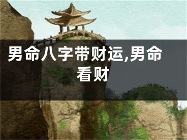 男命八字带财运,男命看财