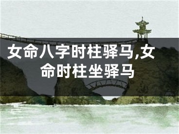 女命八字时柱驿马,女命时柱坐驿马