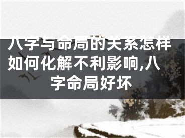 八字与命局的关系怎样如何化解不利影响,八字命局好坏
