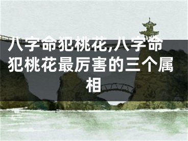 八字命犯桃花,八字命犯桃花最厉害的三个属相