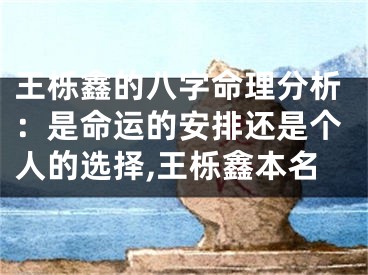 王栎鑫的八字命理分析：是命运的安排还是个人的选择,王栎鑫本名