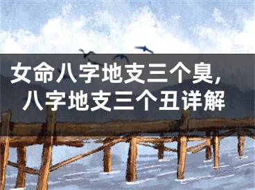 女命八字地支三个臭,八字地支三个丑详解