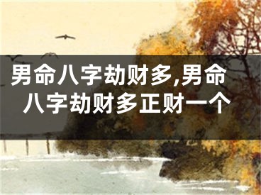 男命八字劫财多,男命八字劫财多正财一个