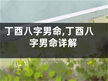 丁酉八字男命,丁酉八字男命详解