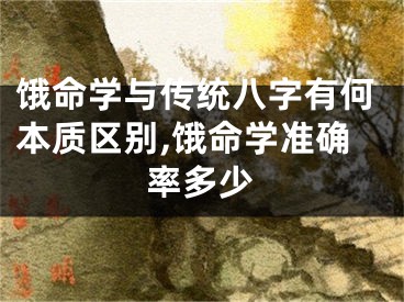 饿命学与传统八字有何本质区别,饿命学准确率多少