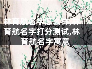 林育航名字怎么样,林育航名字打分测试,林育航名字寓意