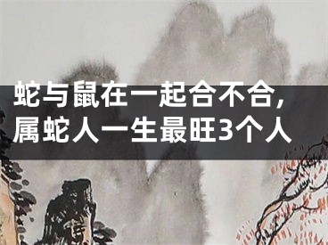 蛇与鼠在一起合不合,属蛇人一生最旺3个人