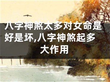 八字神煞太多对女命是好是坏,八字神煞起多大作用