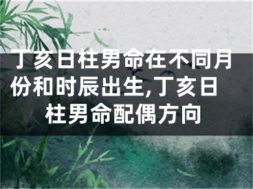 丁亥日柱男命在不同月份和时辰出生,丁亥日柱男命配偶方向