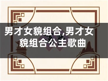 男才女貌组合,男才女貌组合公主歌曲