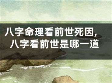 八字命理看前世死因,八字看前世是哪一道