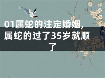 01属蛇的注定婚姻,属蛇的过了35岁就顺了