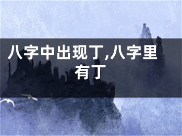 八字中出现丁,八字里有丁