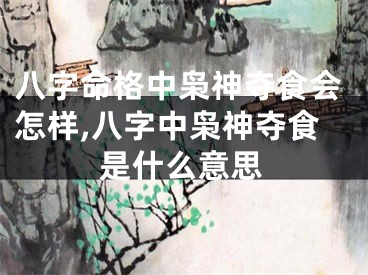 八字命格中枭神夺食会怎样,八字中枭神夺食是什么意思