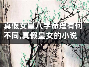 真假女皇八字命理有何不同,真假皇女的小说