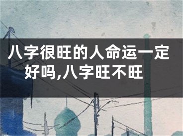 八字很旺的人命运一定好吗,八字旺不旺