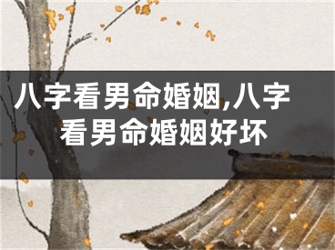八字看男命婚姻,八字看男命婚姻好坏