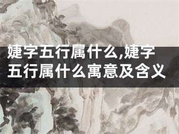 婕字五行属什么,婕字五行属什么寓意及含义