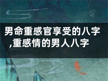 男命重感官享受的八字,重感情的男人八字