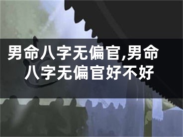 男命八字无偏官,男命八字无偏官好不好