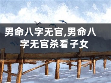 男命八字无官,男命八字无官杀看子女