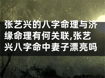 张艺兴的八字命理与济缘命理有何关联,张艺兴八字命中妻子漂亮吗