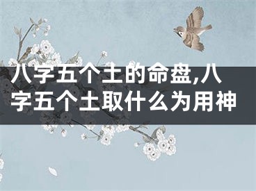 八字五个土的命盘,八字五个土取什么为用神