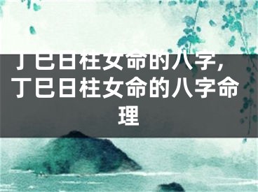 丁巳日柱女命的八字,丁巳日柱女命的八字命理