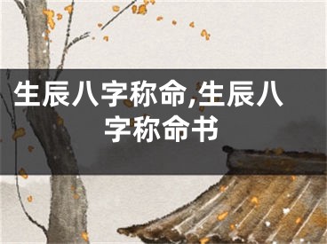 生辰八字称命,生辰八字称命书