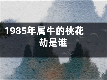 1985年属牛的桃花劫是谁