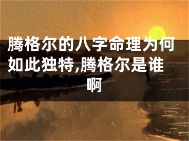 腾格尔的八字命理为何如此独特,腾格尔是谁啊