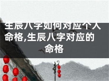 生辰八字如何对应个人命格,生辰八字对应的命格