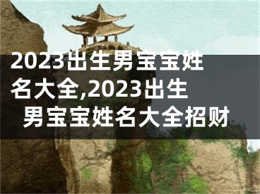 2023出生男宝宝姓名大全,2023出生男宝宝姓名大全招财