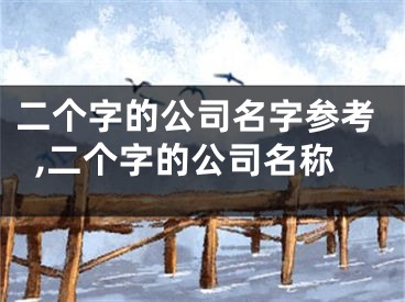 二个字的公司名字参考,二个字的公司名称