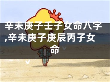 辛未庚子壬子女命八字,辛未庚子庚辰丙子女命